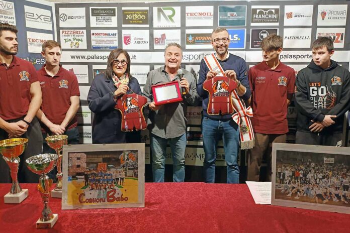 Scuola Basket Arezzo - Premiazione Consiglio Regionale (2)