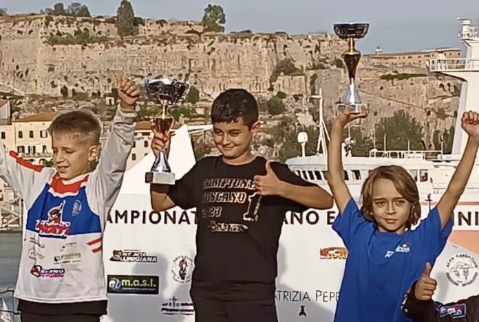 Ettore Milighetti si è laureato Campione Toscano categoria Debuttanti.  I complimenti del sindaco Agnelli