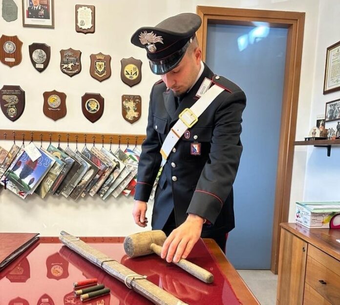 Fucile clandestino Carabinieri