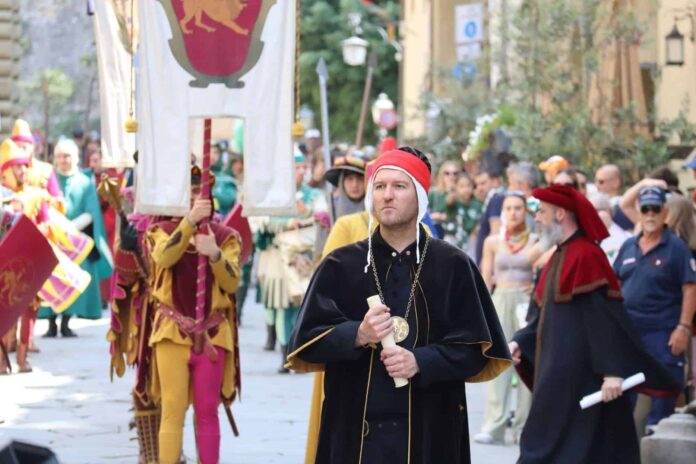 Enrico Lazzeri, Giostra Saracino 2023