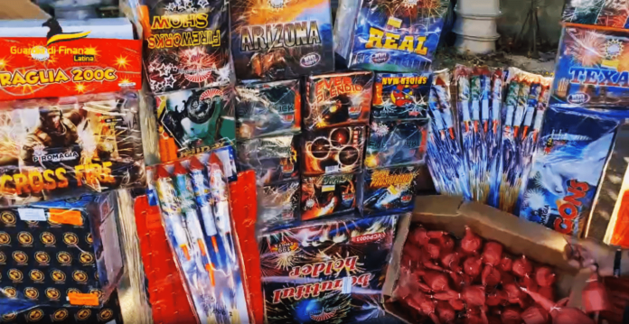 Guardia di Finanza fuochi d'artificio