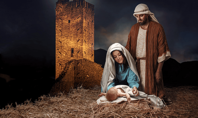 Natale Spaziale presepe