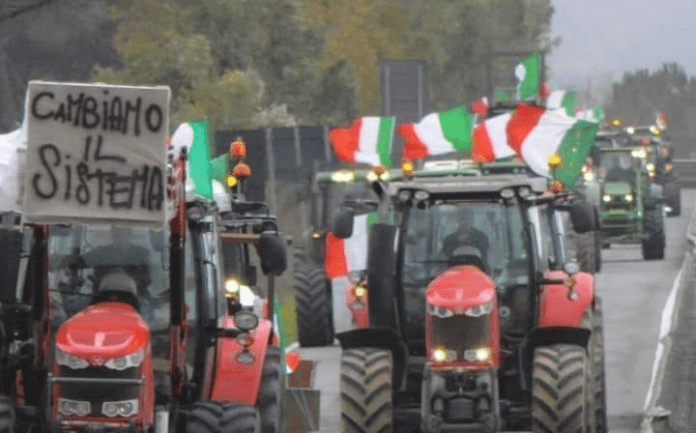 Protesta agricoltori Riscatto Agricolo