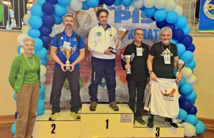 Podio PISA Accademia Karate Arezzo