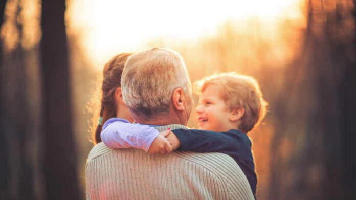 nonni con bambini