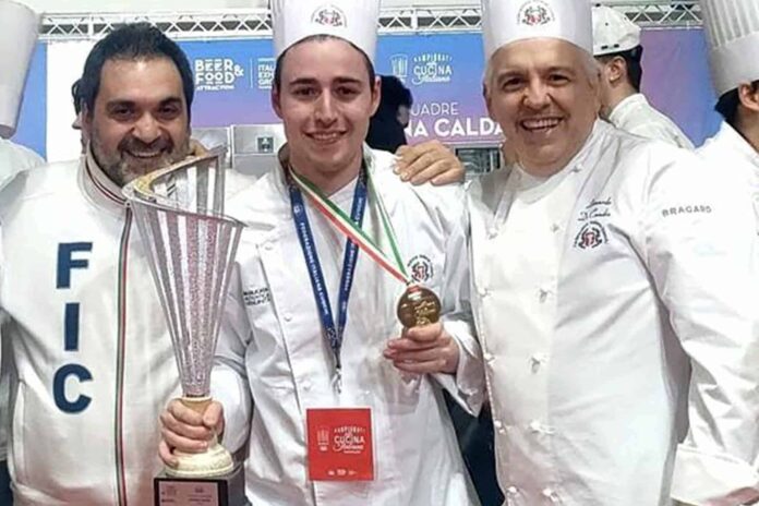 Associazione Cuochi Arezzo - Drago, Monaci e De Candia, Campionati della Cucina Italiana (1)