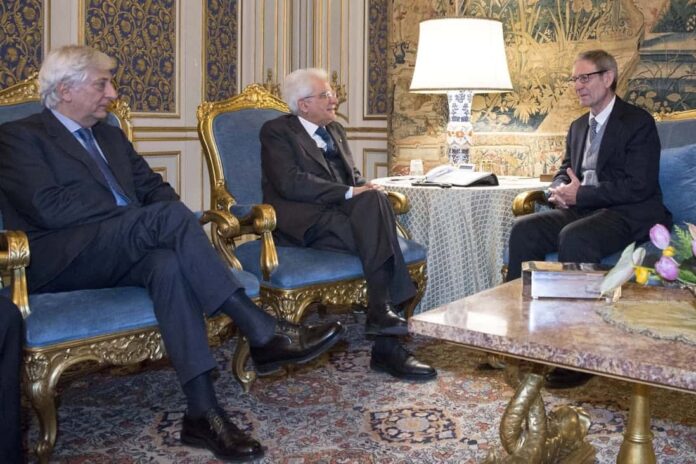Canzio ricevuto da Mattarella