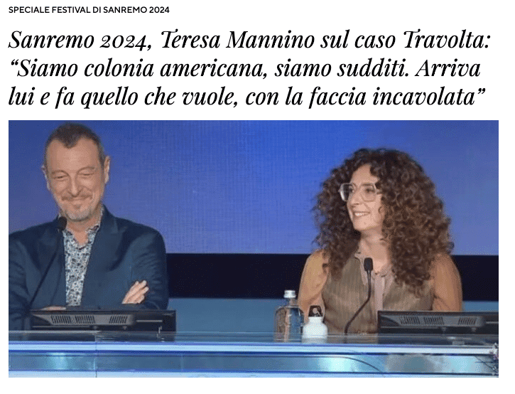 Fonte Il Fatto Quotidiano 8 feb 2024