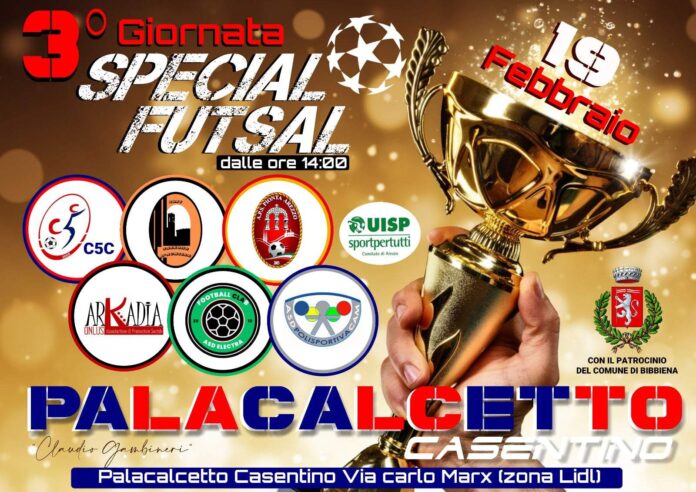 SPECIAL FUTSAL AL PALACALCETTO DI BIBBIENA