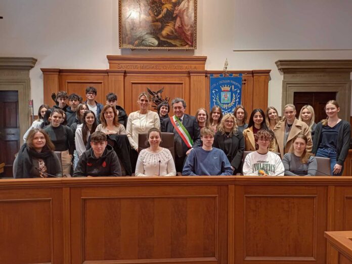 Gemellaggio studenti tedeschi_castiglion fiorentino