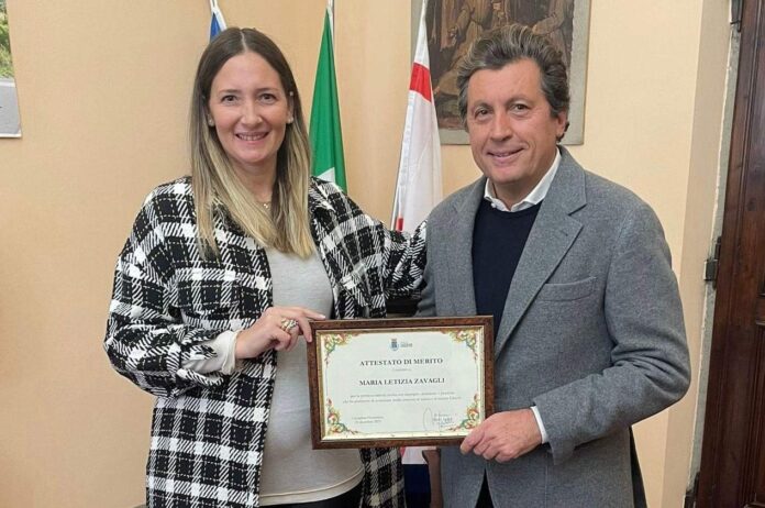 Maria Letizia Zavagli  e Mario Agnelli