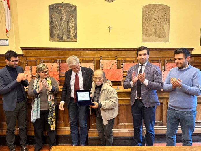 Consegna targa Bruno Palmieri