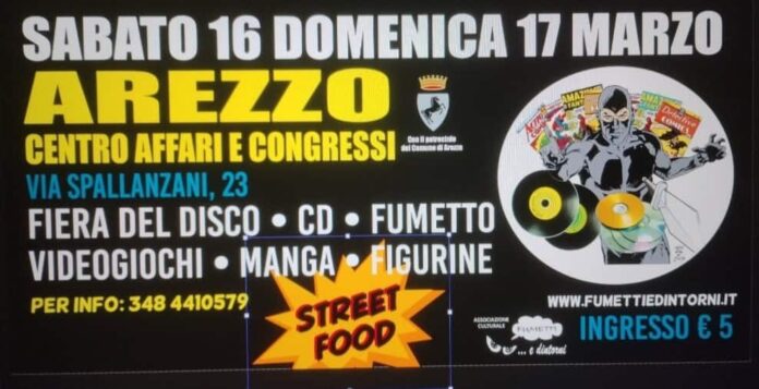 Fiera disco fumetto collezionismo