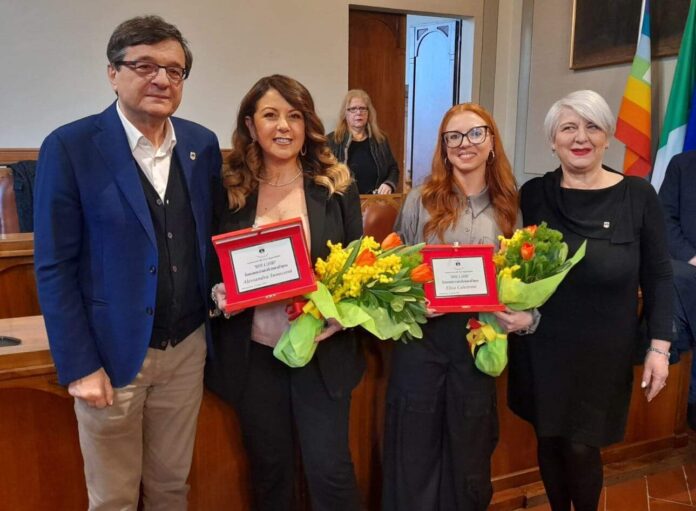 premiate Elisa Calestrini e Alessandra Innocenti