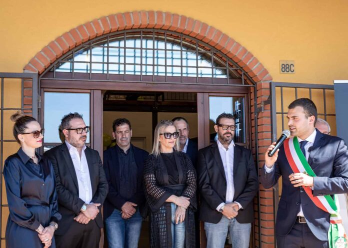 Filippo Vanoli con i vertici di Seriana