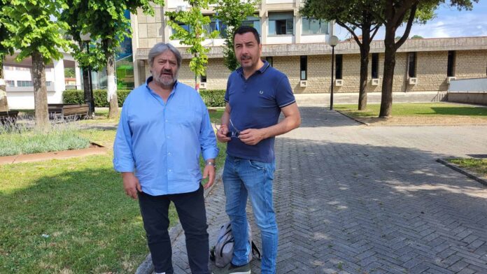 Mario Francesconi Sindaco di Capolona_Assessore Daniele Pasqui