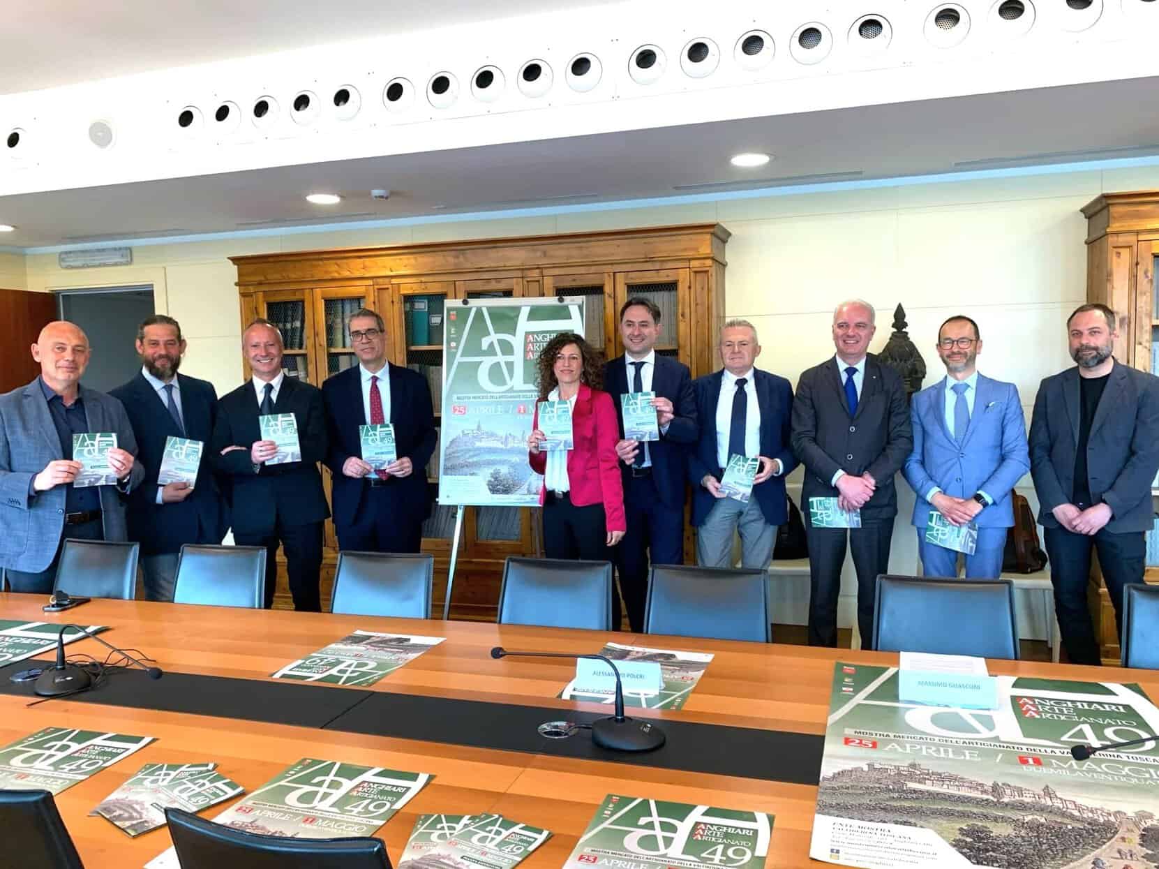 foto conferenza presentazione Mostra Artigianato 2024