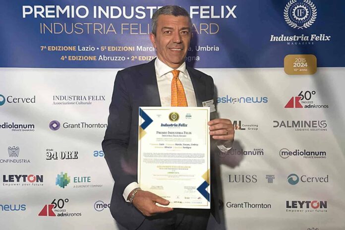 Chimet - Luca Benvenuti, premio Industria Felix