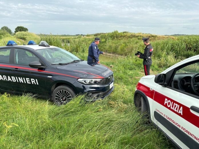 Carabinieri e Polizia municipale Castiglion Fiorentino