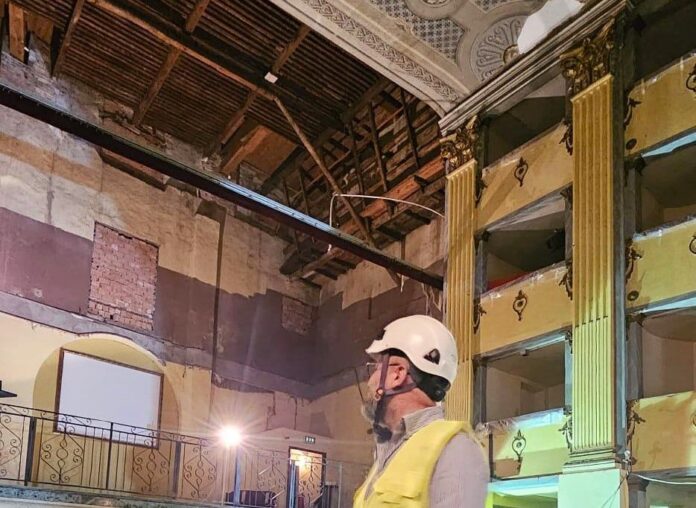 lavori teatro Foiano 2024