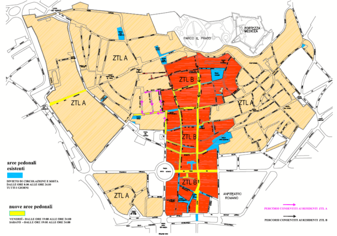 pedonalizzazione centro storico