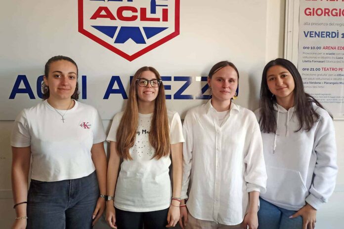 Al via il servizio civile per quattro ragazze alle Acli di Arezzo