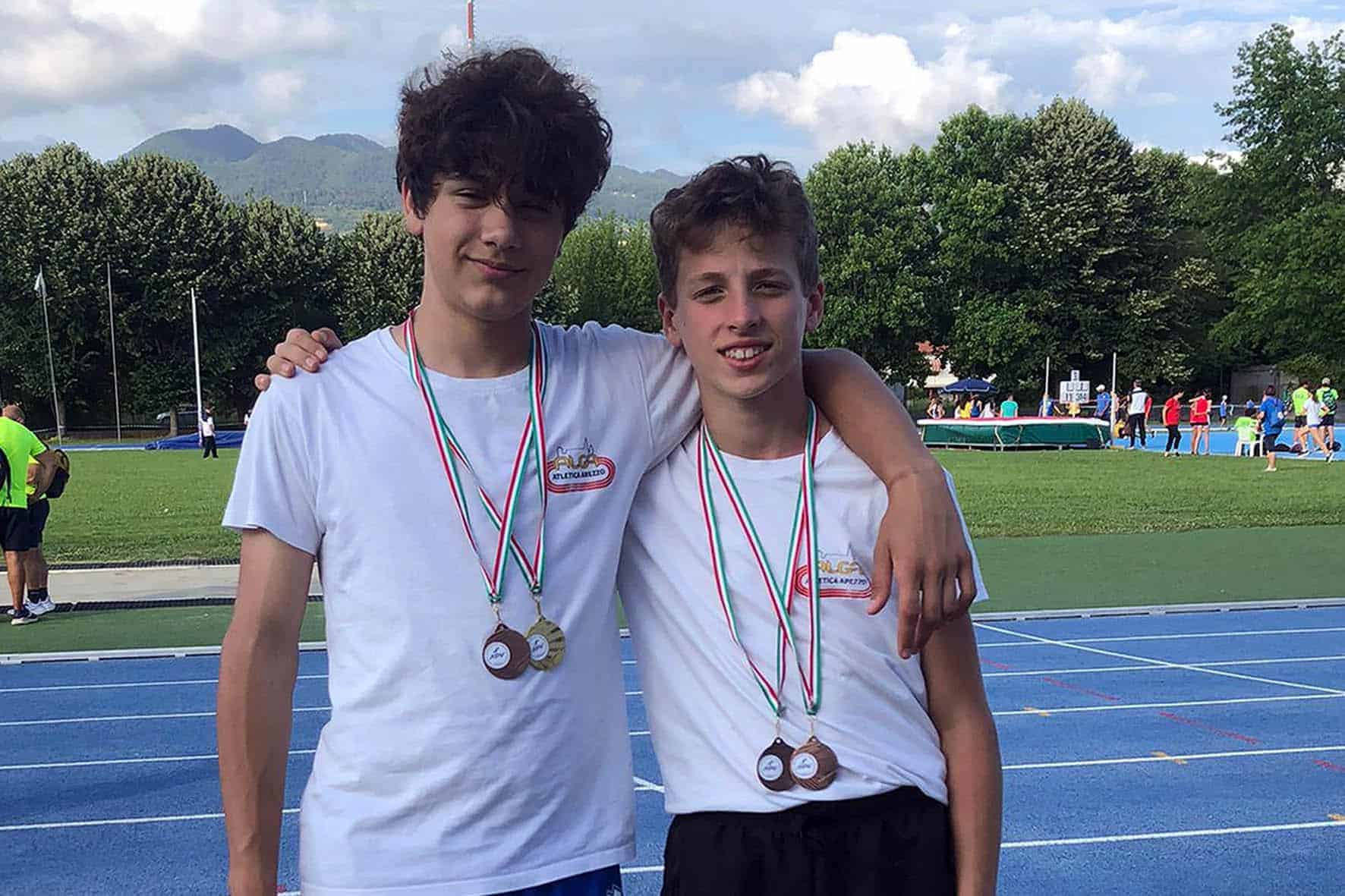 Alga Atletica Arezzo - Daniel Fiani e Mattia Falciani, Pietrasanta (1)