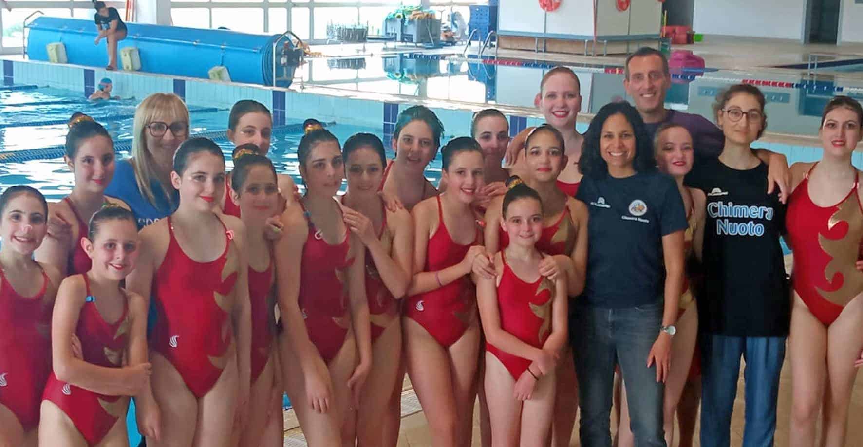 Chimera Nuoto - Saggio nuoto sincronizzato (1)