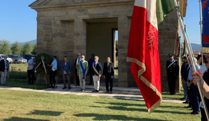 Arezzo liberazione cerimonia