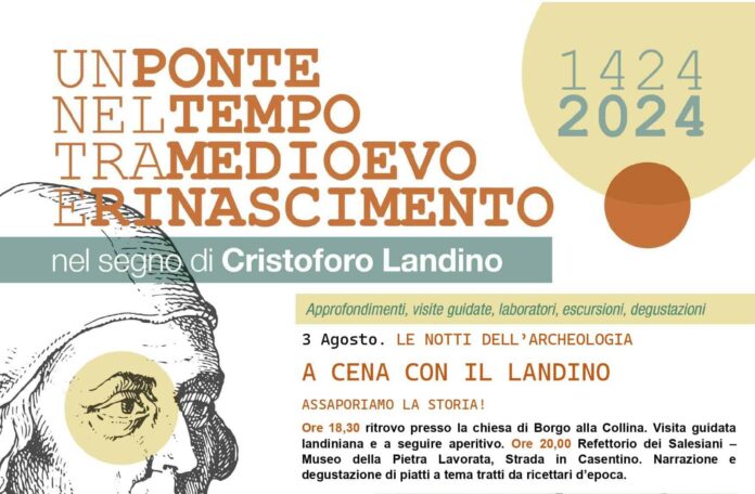 Strada in Casentino “A cena con il Landino. Assaporiamo la storia”