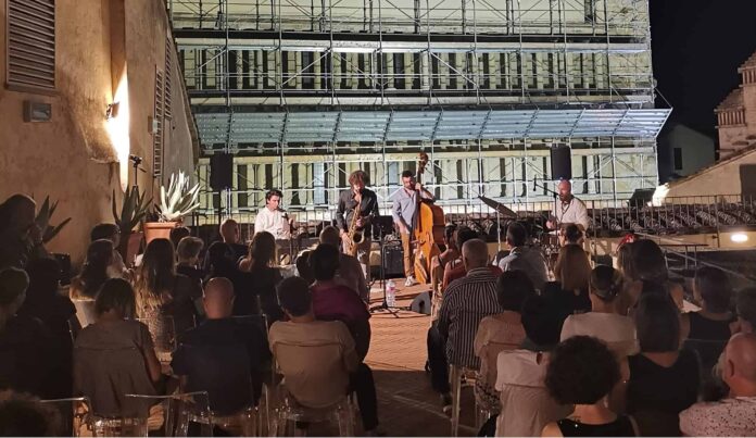 JazzandWine 2024 Casa Museo Ivan Bruschi - Emanuele Caporali 4tet 14 agosto