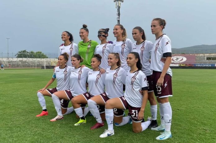 ACF Arezzo - formazione 2024 con il Chievo