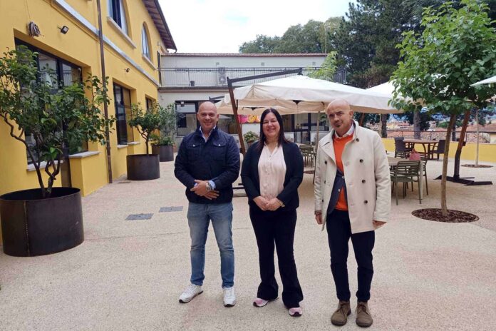 Casa Riposo Fossombroni - Antonio Rauti, Debora Testi e Stefano Rossi, nuovo cortile (1)