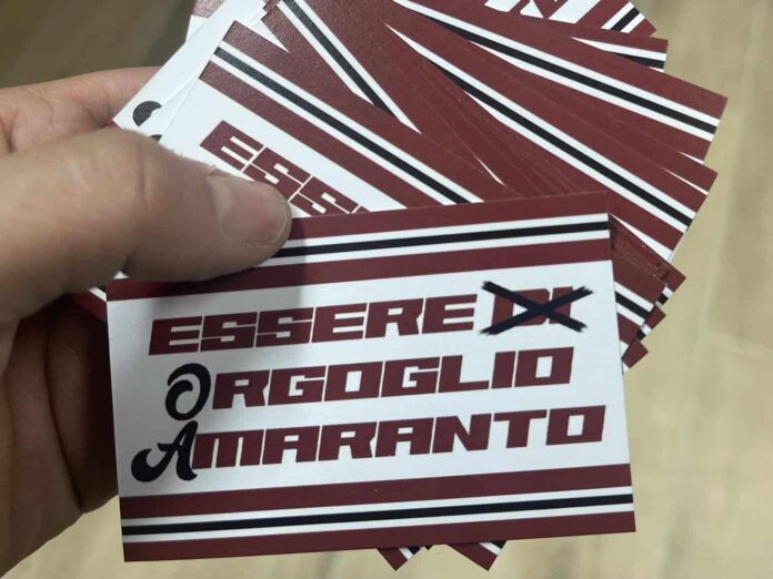 Essere Orgoglio Amaranto