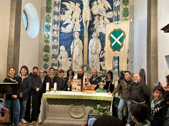 Foto di gruppo_porta sant'andrea_verna_san francesco