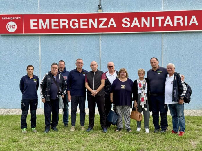 Simone Nocentini 118_presidente Scuola Basket Arezzo, Mauro Castelli_l’allenatore Under 19 della SBA, Umberto Vezzosi.