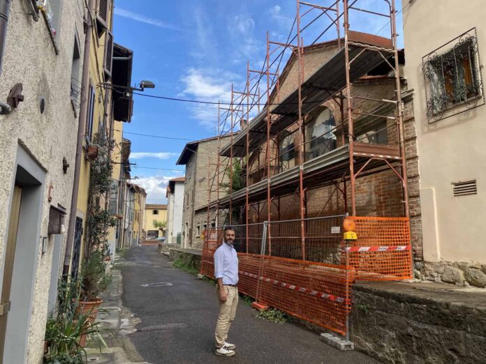 caporali, lavori ai vecchi lavatoi