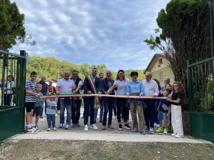inaugurazione area verde partina