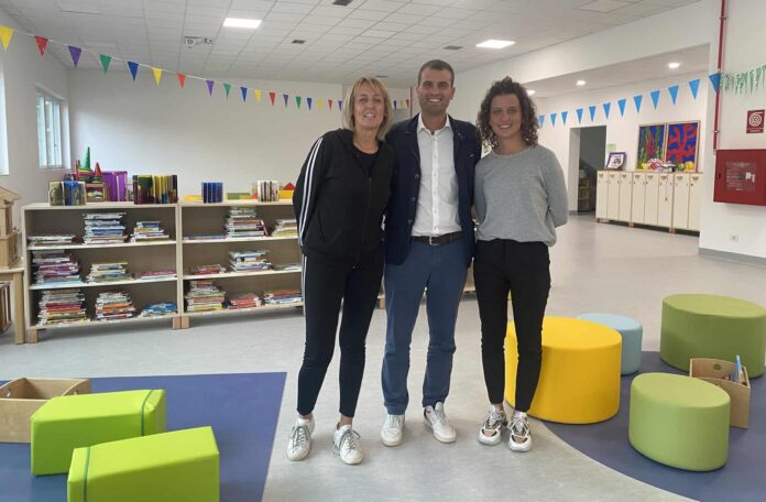 vagnoli e Valentini nella nuova scuola di Soci