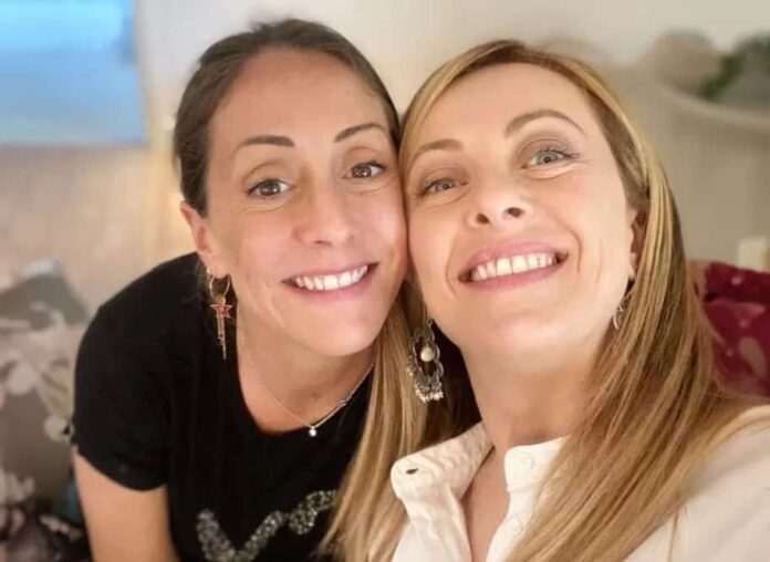 Arianna e Giorgia Meloni