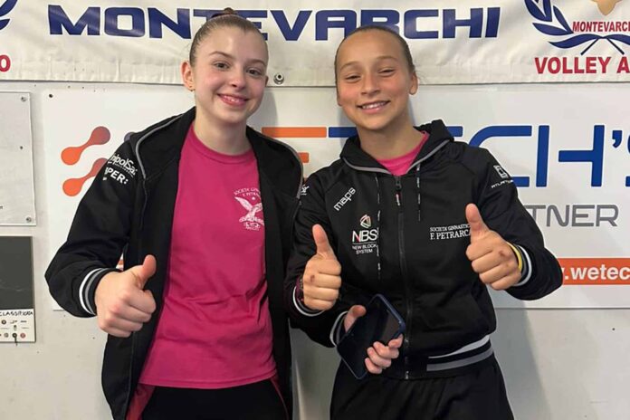Ginnastica Petrarca - Vittoria Bianchini e Giulia Borgogni, Montevarchi (1)