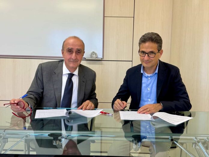 Il direttore generale D’Urso (a sinistra) e il dottor Andolfi