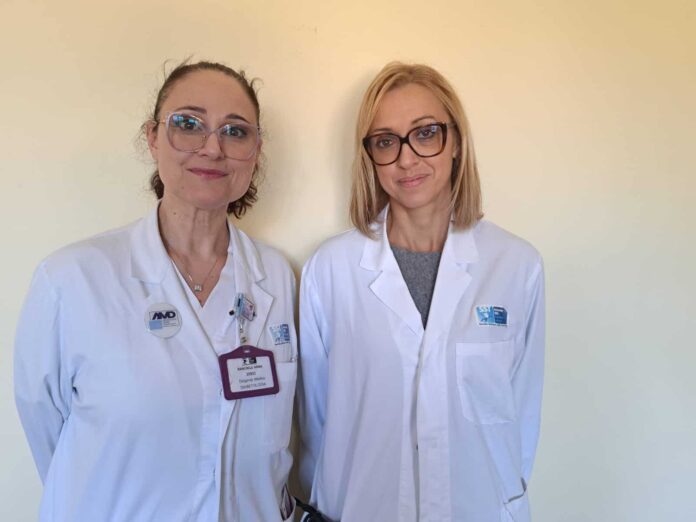 Le dottoresse (da sx) Anna Ranchelli e Alessia Scatena