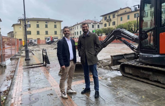 piazza garibaldi soci - inizio lavori