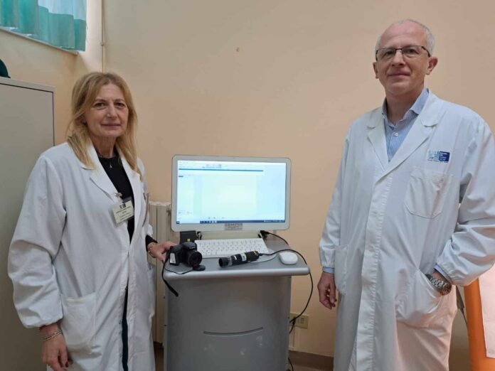 La dr.ssa Anna Maria Garofalo e il dr. Aldo Cuccia