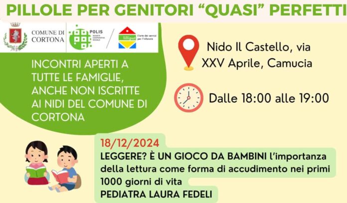 Pillole per genitori quasi perfetti cortona camucia