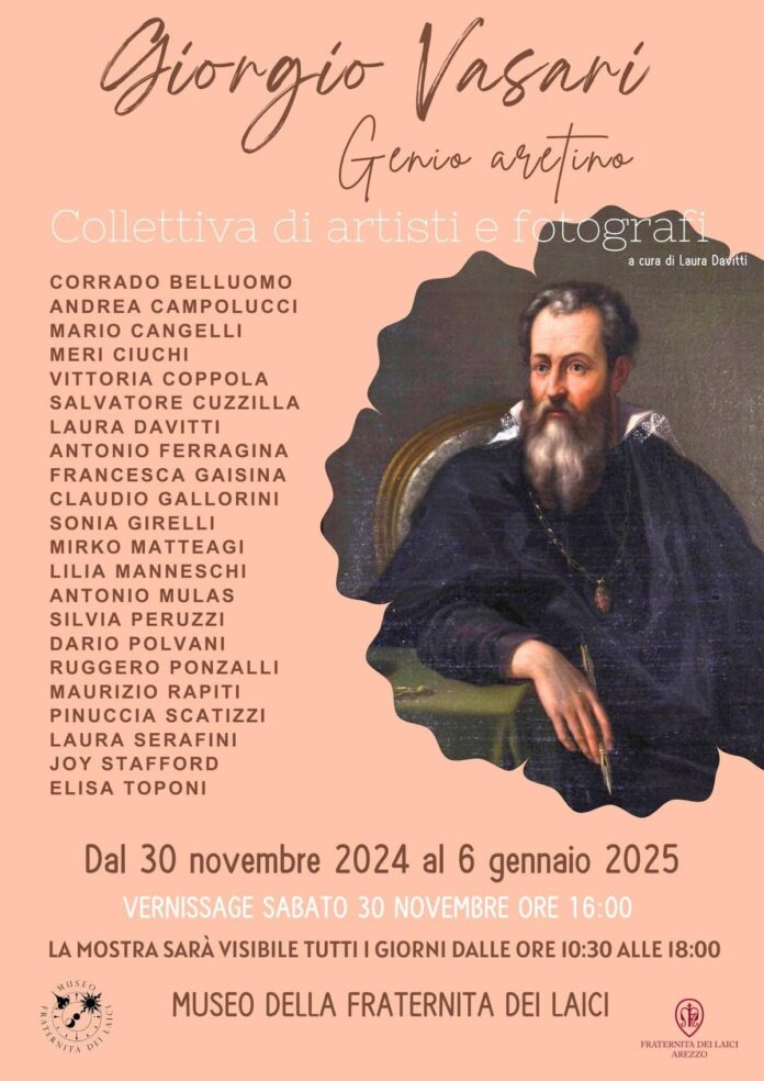 Volantino mostra Giorgio Vasari