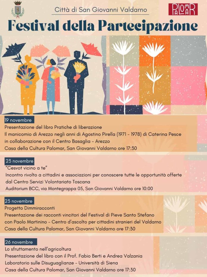 festival della partecipazione. novembre 2024