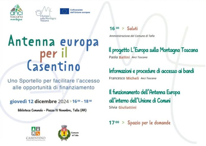 Antenna europea per il Casentino