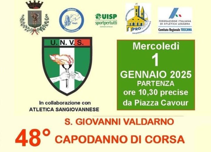 Gara podistica San Giovanni Valdarno 2025